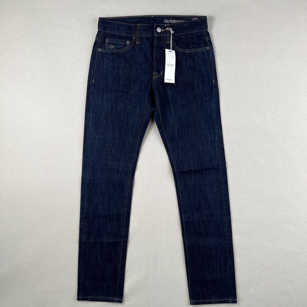 Outerknown Ambassador‎ Slim Fit Jeans Men’s 28x32 Selvedge Denim Dark Wash Pants